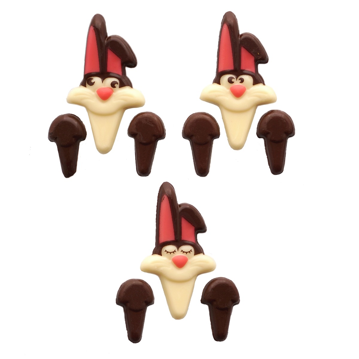 Rovacos Pasen decoratie konijnen + voeten