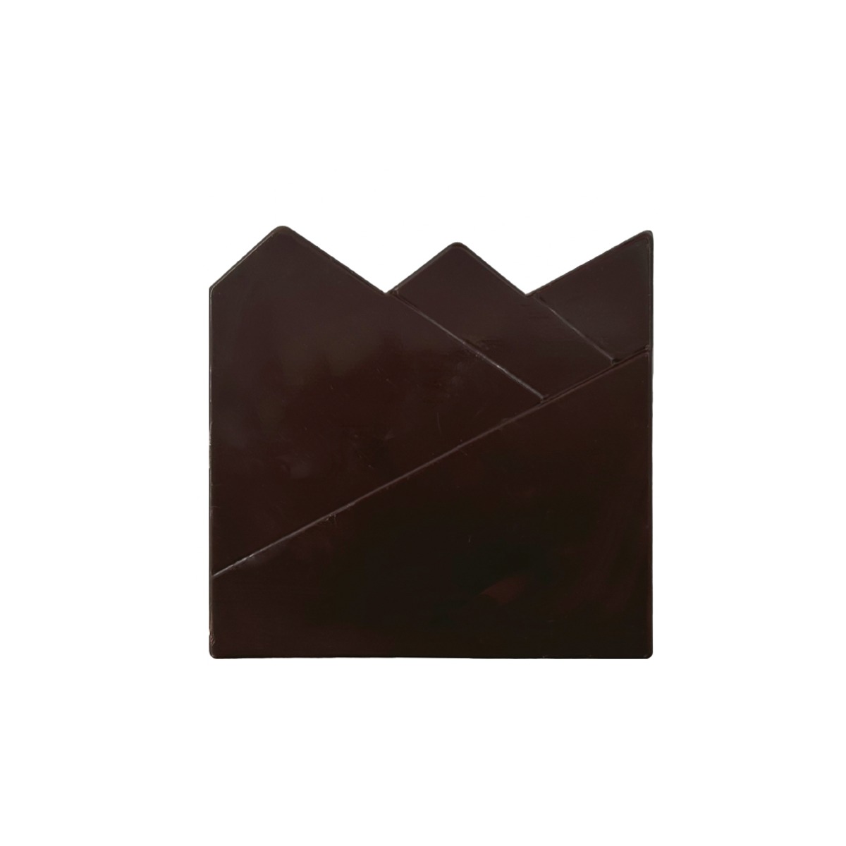 Bûche-eind bergen donker