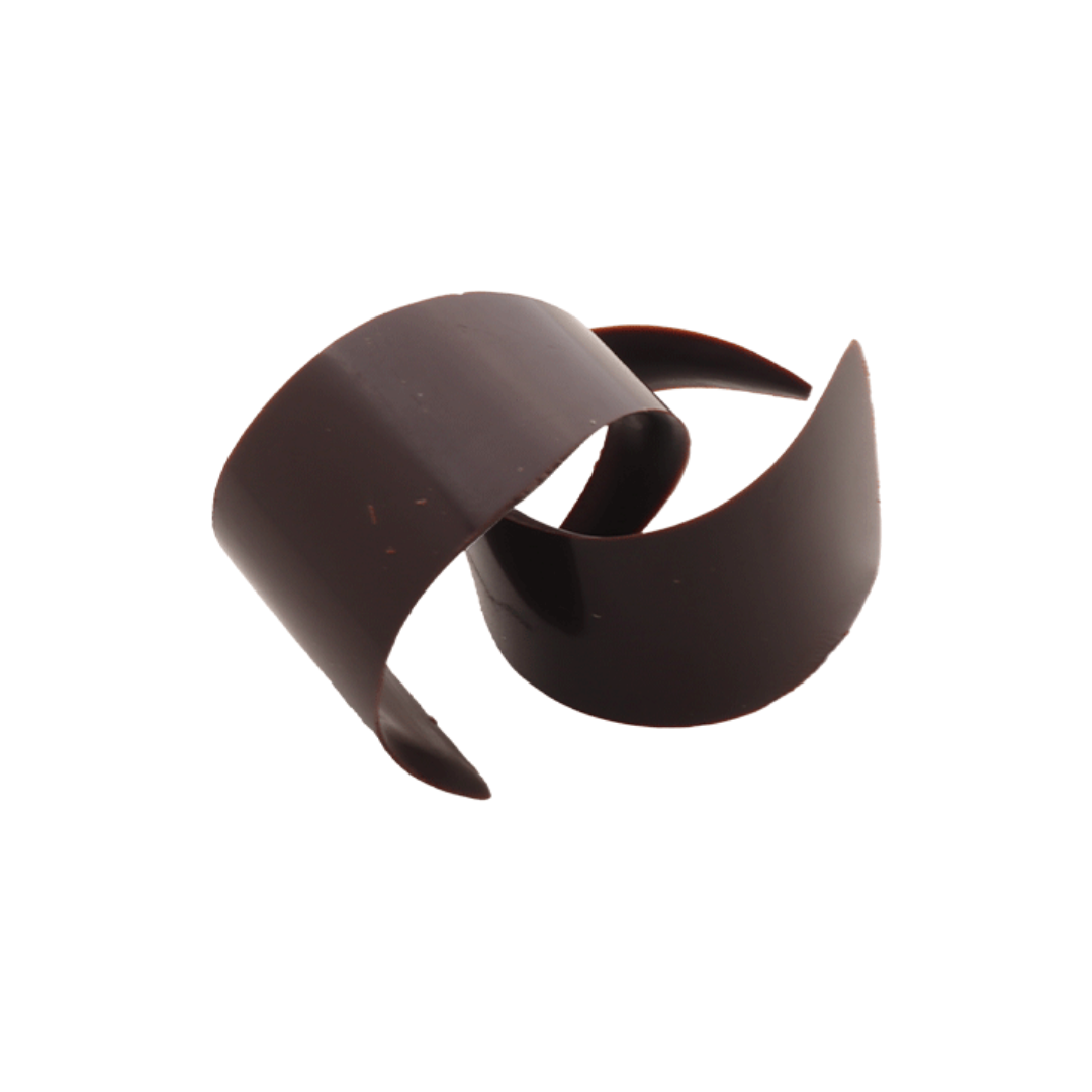 krullen donkere chocolade - Rovacos