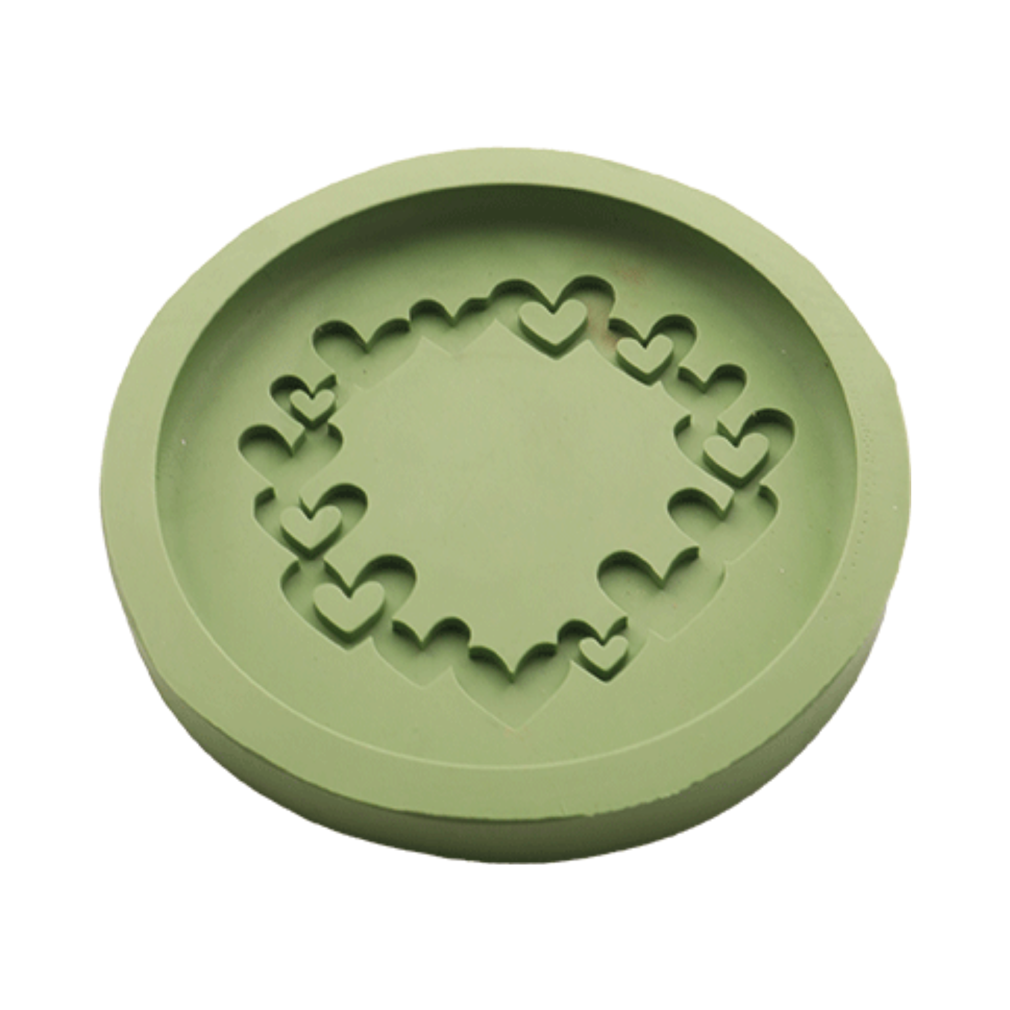 Vorm cirkel van kleine hartjes 150 mm - Vormh